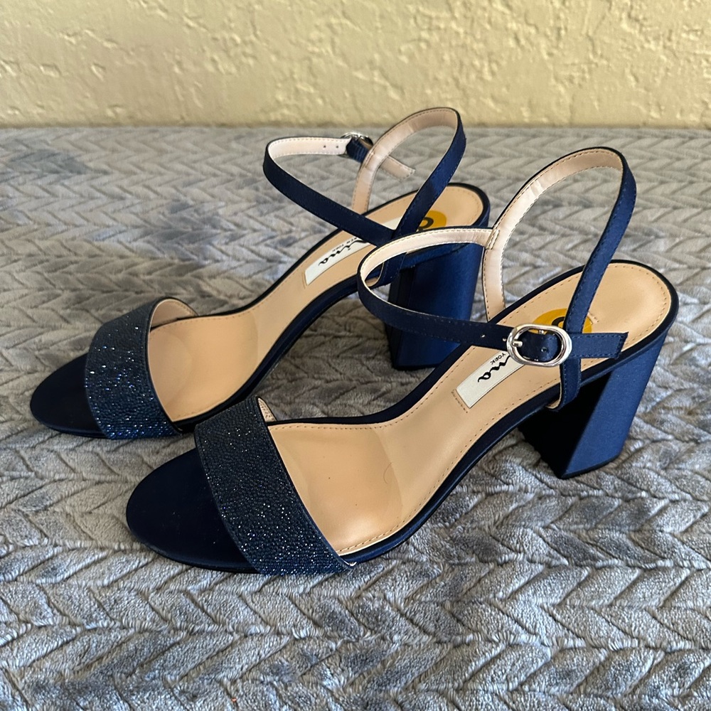 New Nina NY Heels Blue